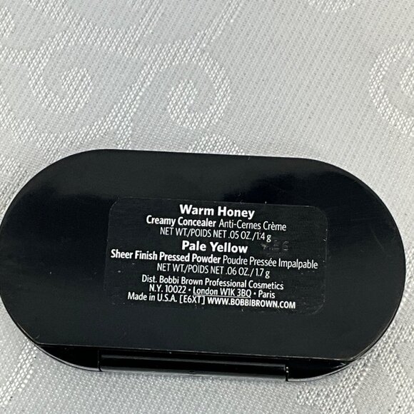Bobbi Brown Creamy Concealer & Sheer Finish Pressed Powder Duo Warm Honey & Pale - Picture 3 of 3